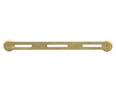 Military Ribbon Mounts Brass 3 Ribbon Mount