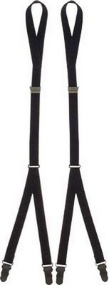 Military Style Shirt Stays Stirrup Black