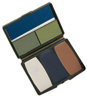 Hunter's Face Paint 5 Color Woodland Camo Compact