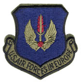 US Air Force In Europe Genuine GI Patch