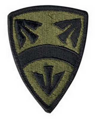 Military Patch 15Th Support Brigade Subdued