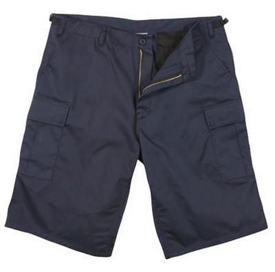 BDU Cargo Shorts Navy Blue Longer Shorts