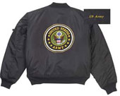 US Army Logo MA-1 Flight Jackets MEDIUM