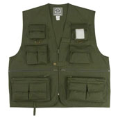 Travel Vests - Uncle Milty Olive Drab Travel Vest 2XL