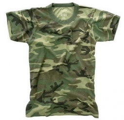 Kids Camouflage T-Shirts Vintage Camo Shirt