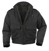 Police Duty Jackets Water Repellent Jacket Black