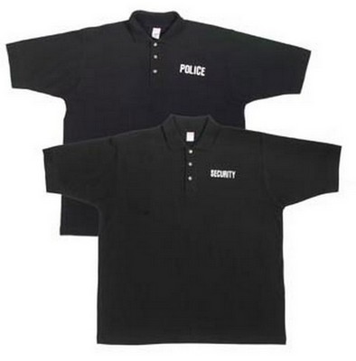 Law Enforcement Logo Golf Shirts 4-5XL