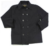 Vintage Military Peacoats Black