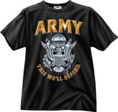 Military Shirts Army Emblem T-Shirt
