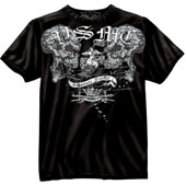 Vintage USMC Raging Skulls Shirt