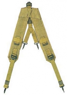 Military Style "Y in. LC-1 Suspenders Olive Drab