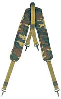 Military Style "Y" LC-1 Suspenders Camouflage