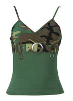 Women's Camouflage Tank Top Woodland Camo Tanks