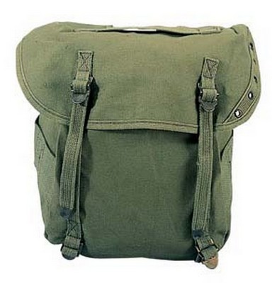 Military Style Canvas Butt Packs Olive Drab