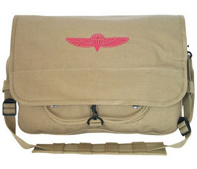 Military Shoulder Bags - Khaki Israeli Paratrooper Bag