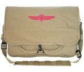 Military Shoulder Bags - Khaki Israeli Paratrooper Bag