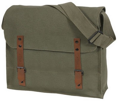 Military Medic's Bag Olive Drab Canvas Bag