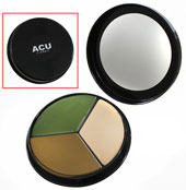 Camo Face Paint Compact 3 Color ACU Camo