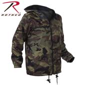 Kids Camo Jacket Fleece Lined Reversible