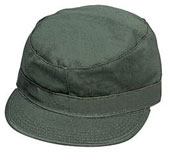 Military Fatigue Caps Olive Drab Rip-Stop Fatigue Cap