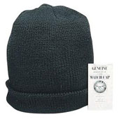 Military GI "Wintuck" Watch Caps - Black Cap