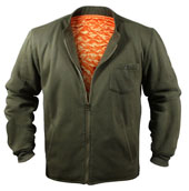 Military Flyer's Jacket Intermediate Fleece Olive Drab 2XL