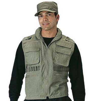 Vintage Ranger Vests Olive Drab Ranger Vest