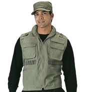 Vintage Ranger Vests Olive Drab Ranger Vest
