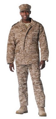 Desert Digital Camouflage M-65 Field Jacket 3XL