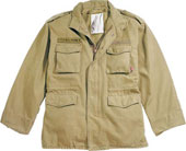 Vintage Military M-65 Field Jacket Khaki