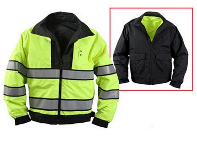 Law/EMT Uniform Jacket High Visibility Reversible 2XL