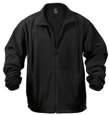 Polar Fleece Jacket Mountain Patrol Black