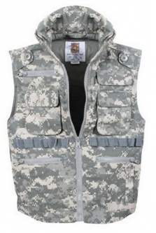 Boy's Digital Camouflage Hunting Vest