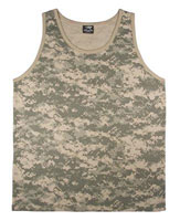 Digital Camouflage Tank Tops ACU Digital Camo