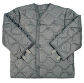M-65 Field Jacket Liners Foliage Green Diamond Quilt Liner