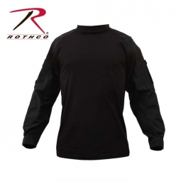Rothco Combat Shirt - Black- Size XSmall