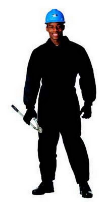 Black Coveralls Insulated Coverall 4XL