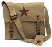 Military Bags Khaki Star Vintage Medic Bag