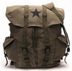 Military Backpacks Vintage Star Backpack