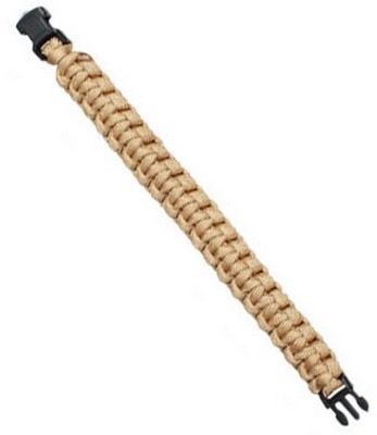 Unisex Paracord Bracelets Coyote Brown