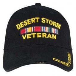 Military Caps Desert Storm Veteran Baseball Cap