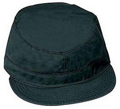 Military Fatigue Caps Black Value Fatigue Cap