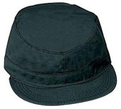 Military Fatigue Caps Black Value Fatigue Cap
