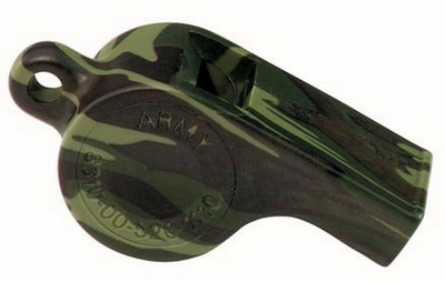 Whistles Camouflage GI Style Whistles
