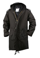 Military Parkas M-51 Fishtail Parka Black