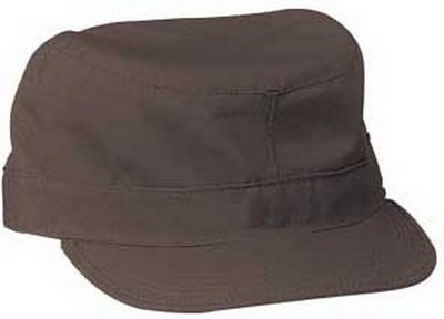 Military Fatigue Caps Brown Cap