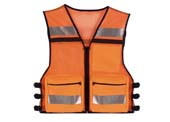 Public Safety Vests - Orange Mesh Vest