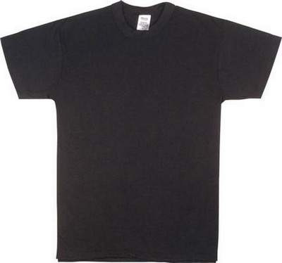 Military Style T-Shirts Moisture Wicking Shirt Black 2XL