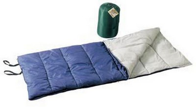 Sleeping Bags - Nylon Sleeping Bag Navy Blue