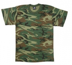 Camouflage T-Shirts Heavyweight Camo Shirt 3XL